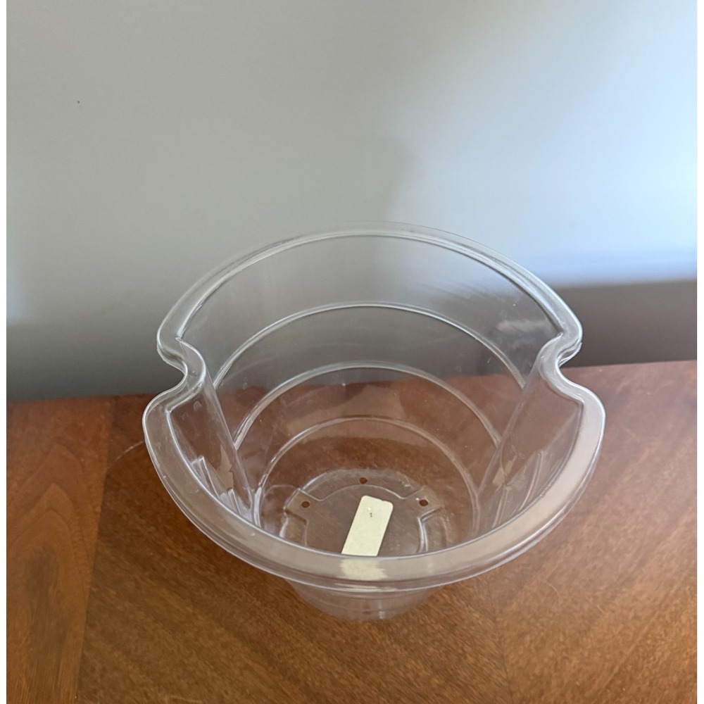 Longaberger 9" Garden Liner Clear Plastic Protector #41947 - 8.5"RD x 7.5"H